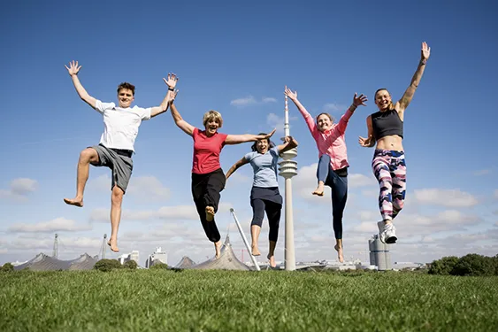 Fit im Park-Programm MUCkis for free Es geht wieder los! 2026